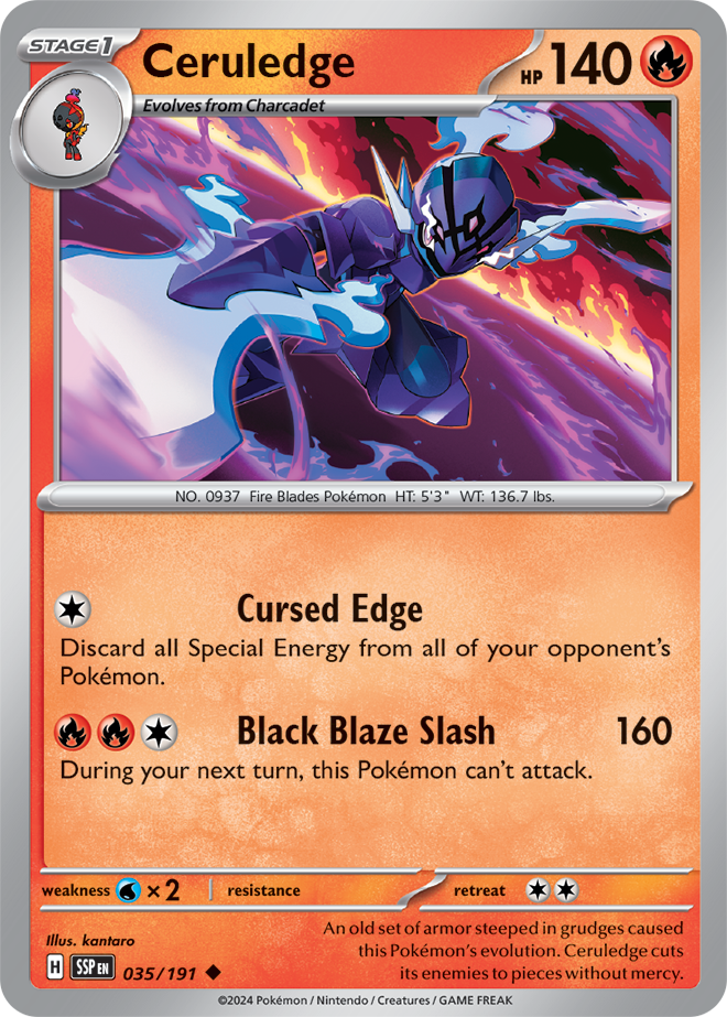Ceruledge SSP #035