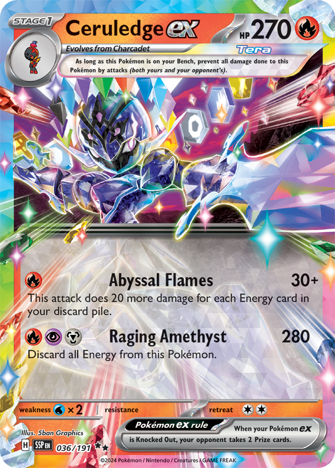 Ceruledge ex SSP #036