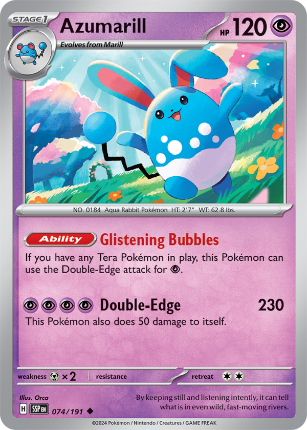 Azumarill SSP #074