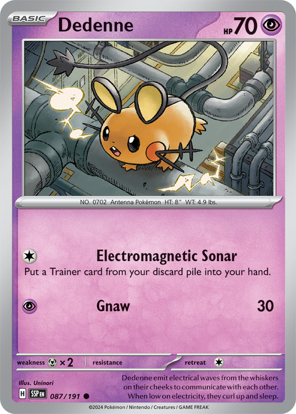 Dedenne SSP #087