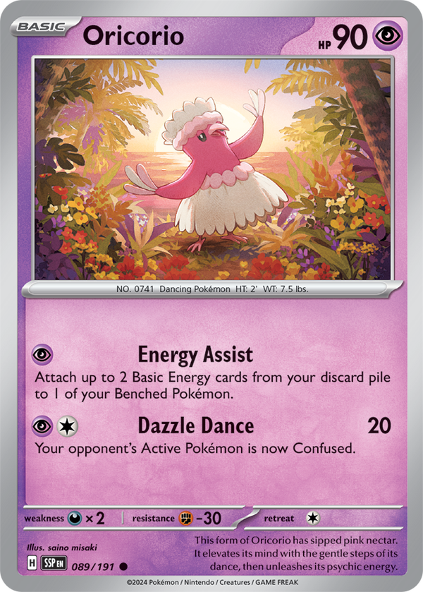 Oricorio SSP #089