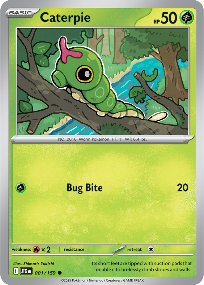Caterpie JTG #001