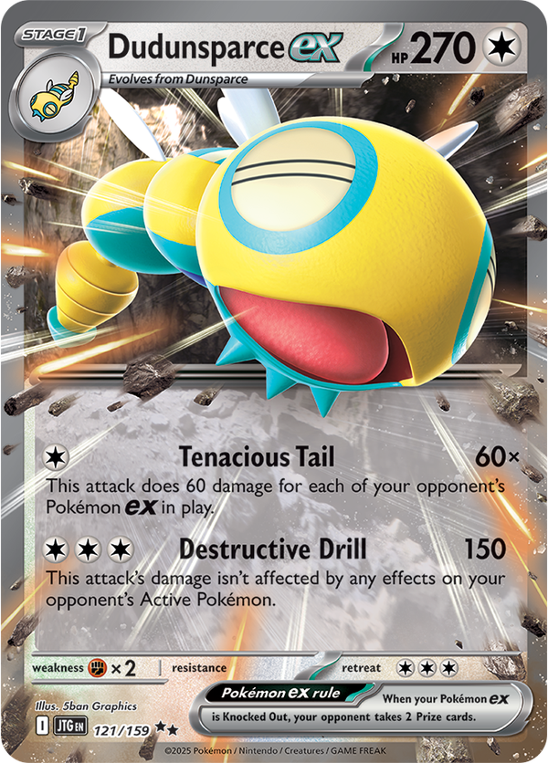Dudunsparce ex JTG #121