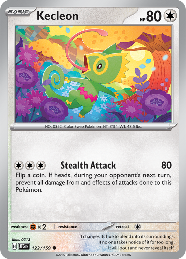 Kecleon JTG #122