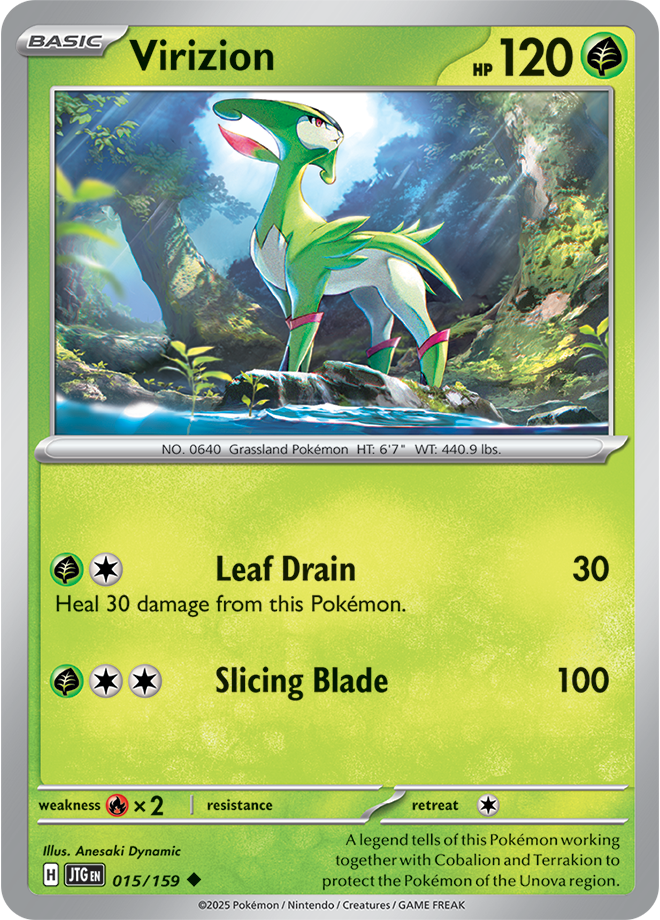 Virizion JTG #015