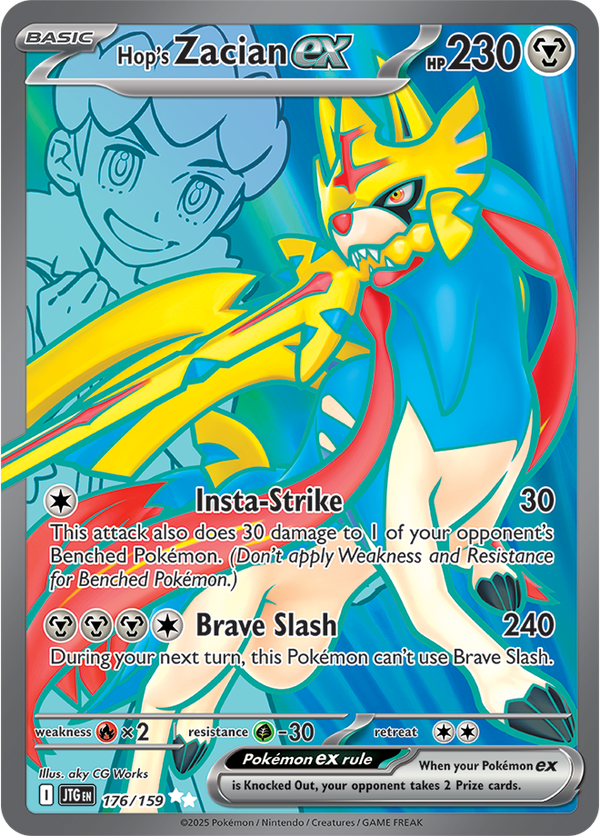 Hop’s Zacian ex JTG #176