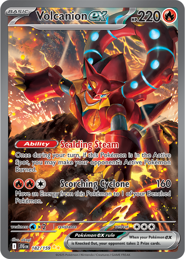 Volcanion ex JTG #182