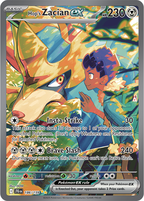Hop’s Zacian ex JTG #186
