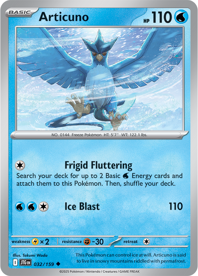 Articuno JTG #032