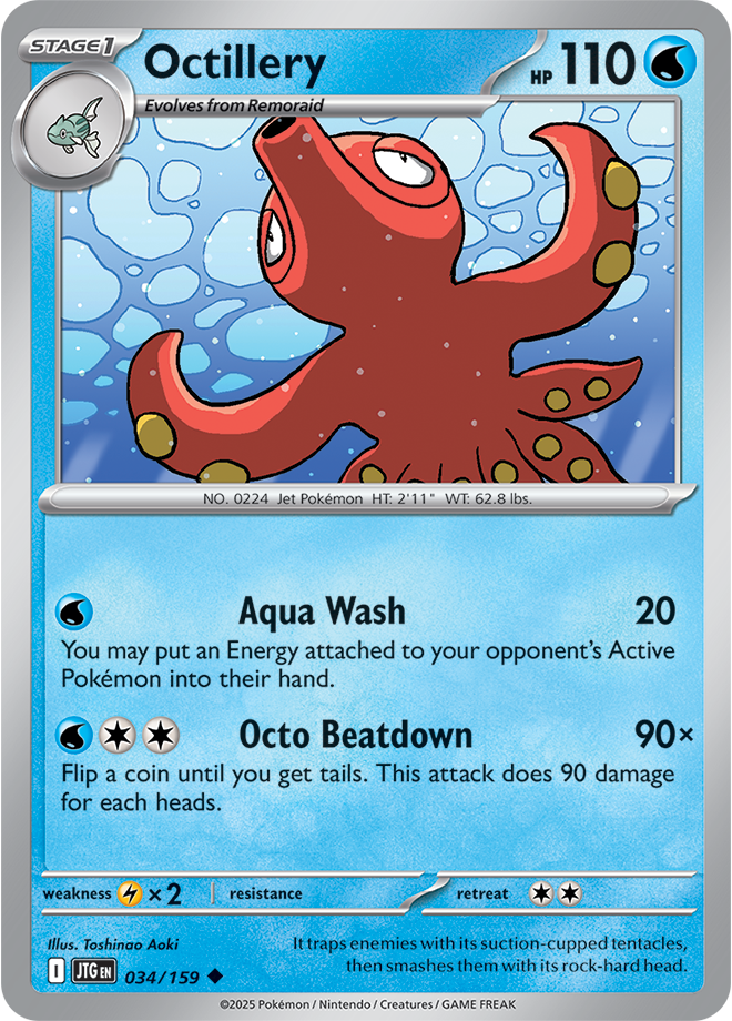 Octillery JTG #034