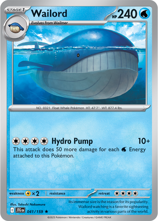 Wailord JTG #041