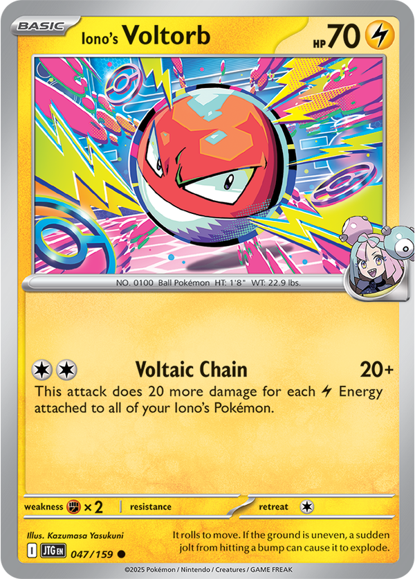 Iono’s Voltorb JTG #047