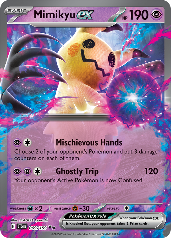 Mimikyu ex JTG #069