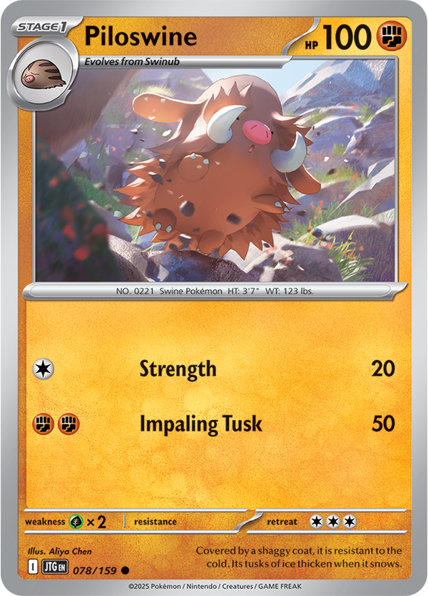Piloswine JTG #078