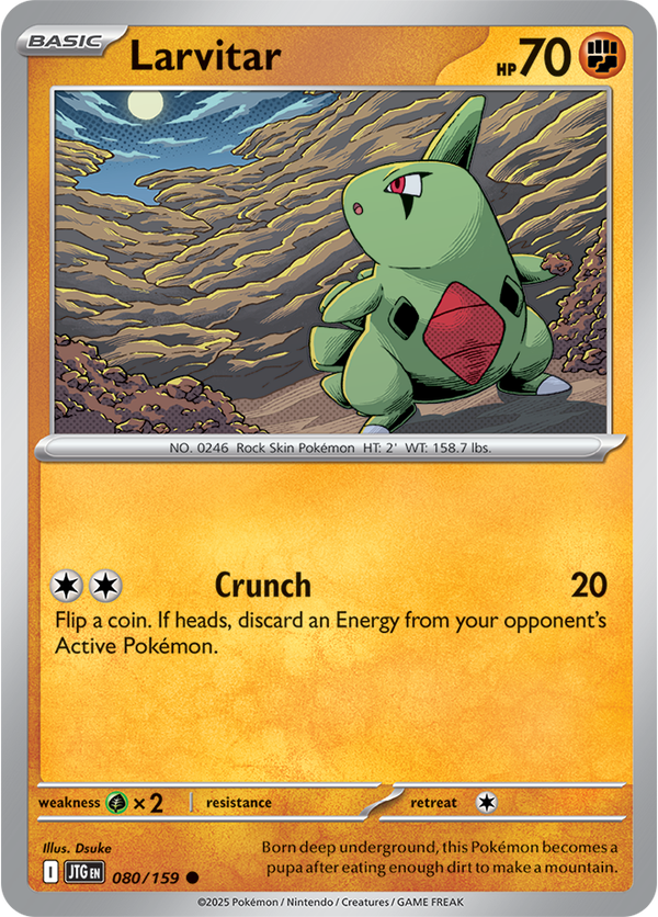 Larvitar JTG #080