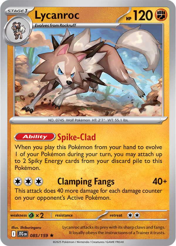 Lycanroc JTG #085