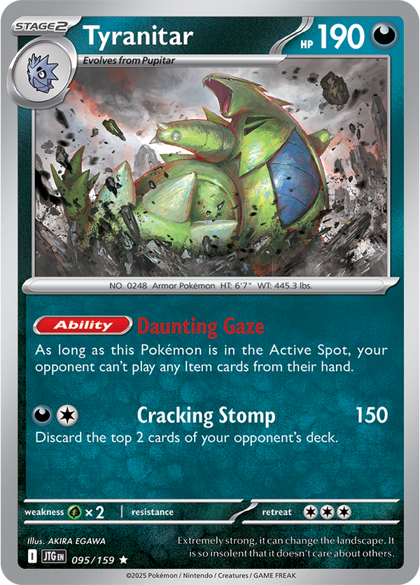 Tyranitar JTG #095
