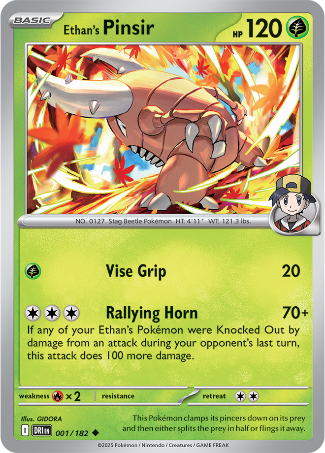 Ethan's Pinsir DRI #001
