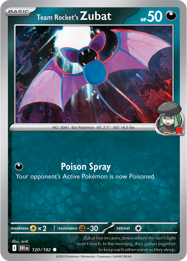 Team Rocket’s Zubat DRI #120
