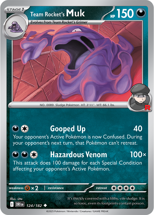 Team Rocket’s Muk DRI #124