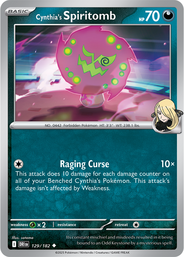 Cynthia’s Spiritomb DRI #129