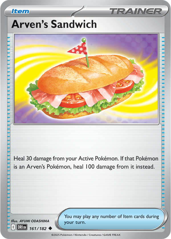 Arven’s Sandwich DRI #161
