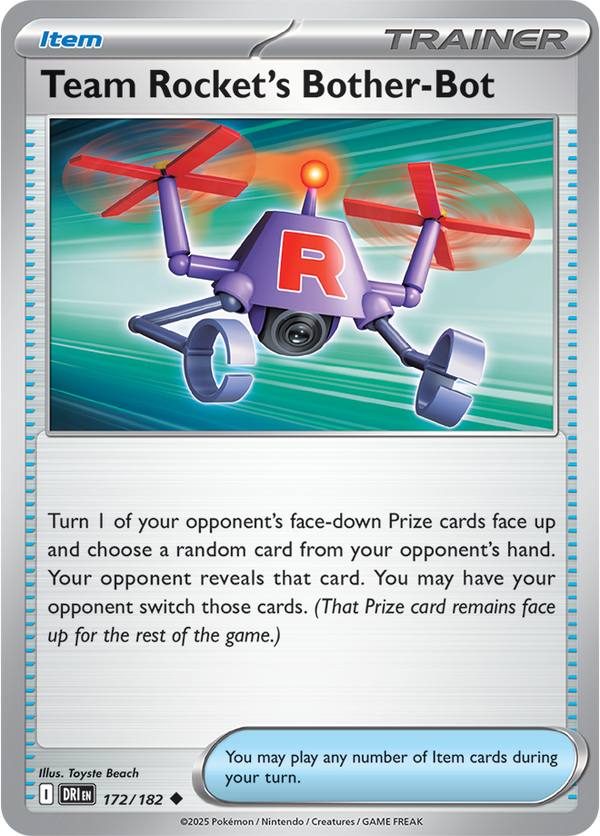 Team Rocket’s Bother-Bot DRI #172