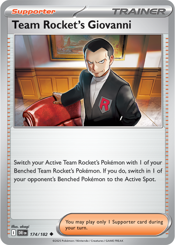 Team Rocket’s Giovanni DRI #174