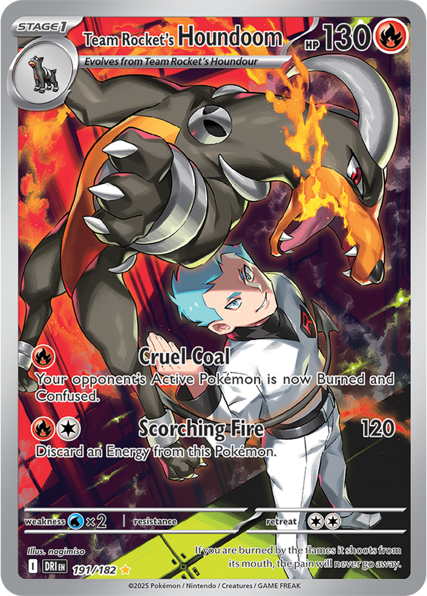 Team Rocket’s Houndoom DRI #191