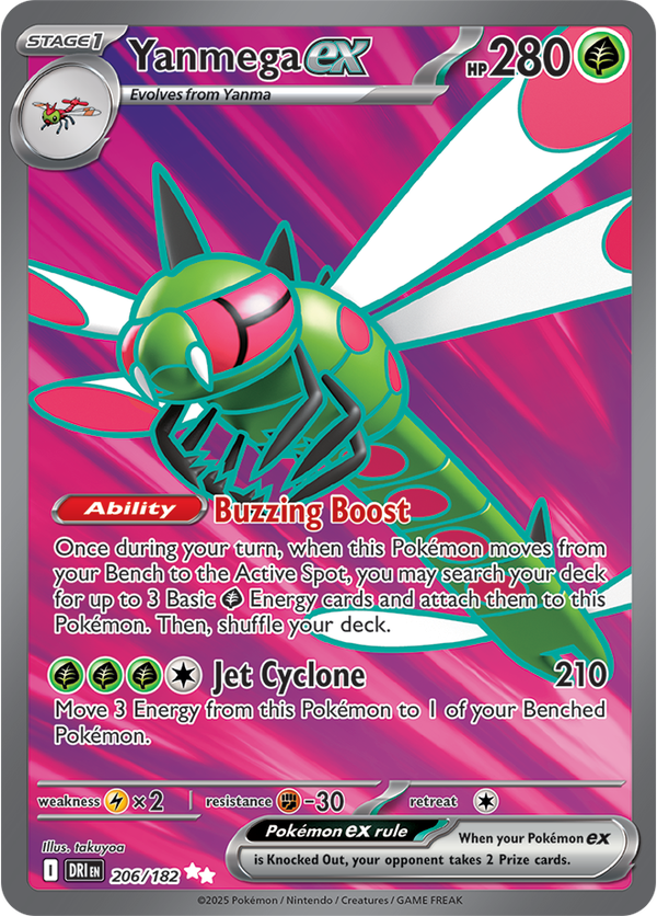 Yanmega ex DRI #206