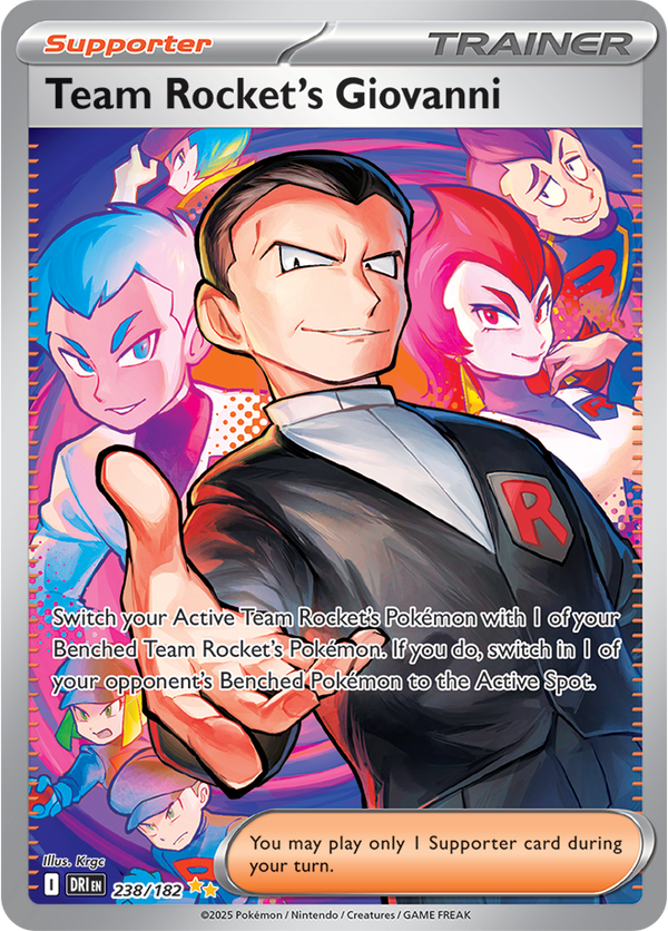 Team Rocket’s Giovanni DRI #238