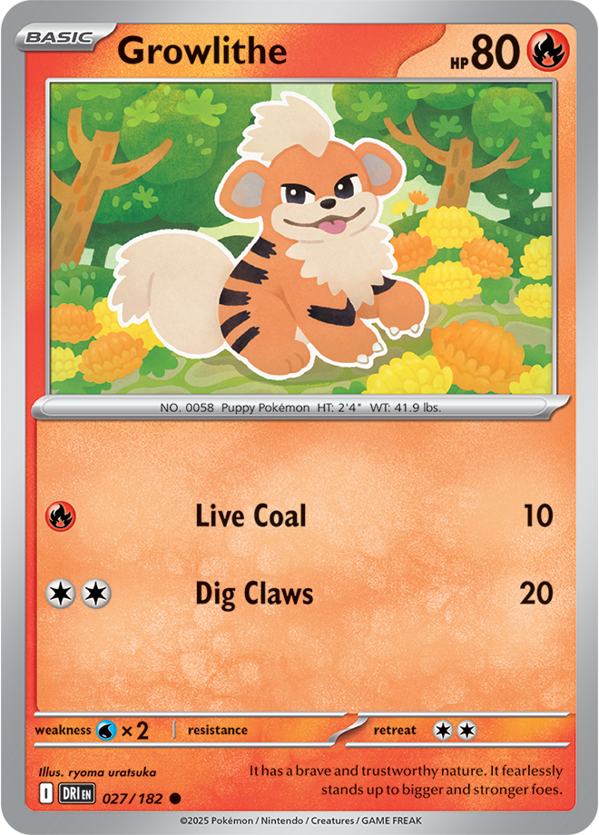 Growlithe DRI #027