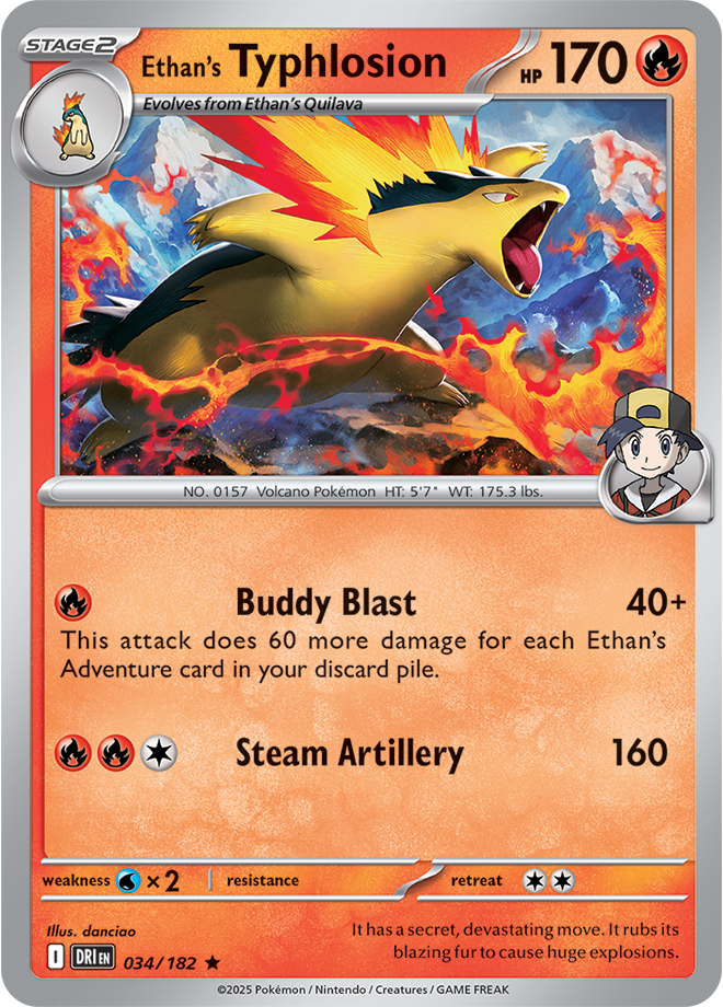 Ethan’s Typhlosion DRI #034