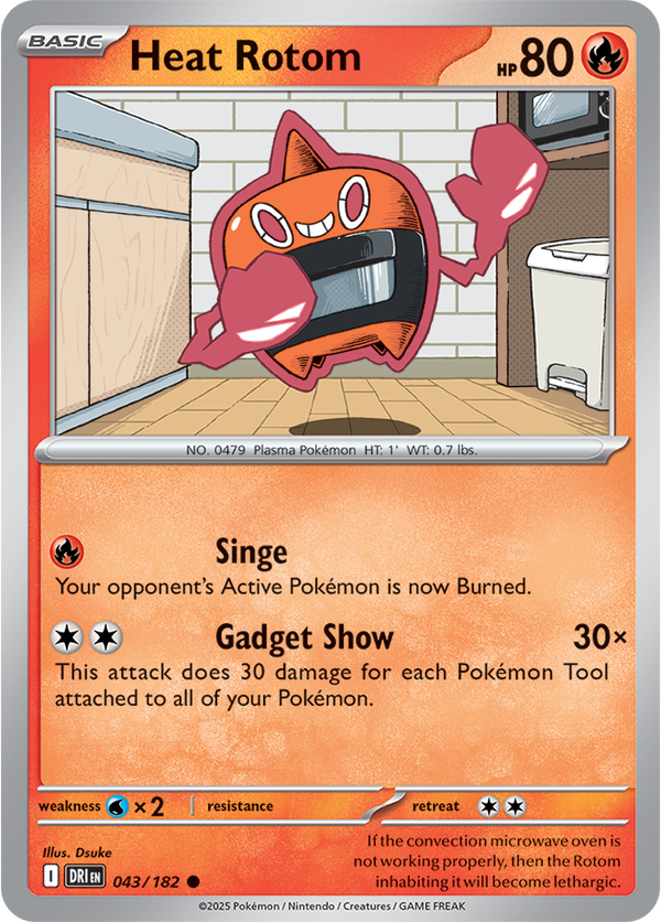 Heat Rotom DRI #043