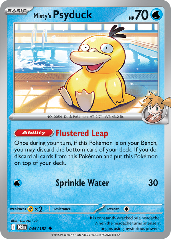 Misty’s Psyduck DRI #045