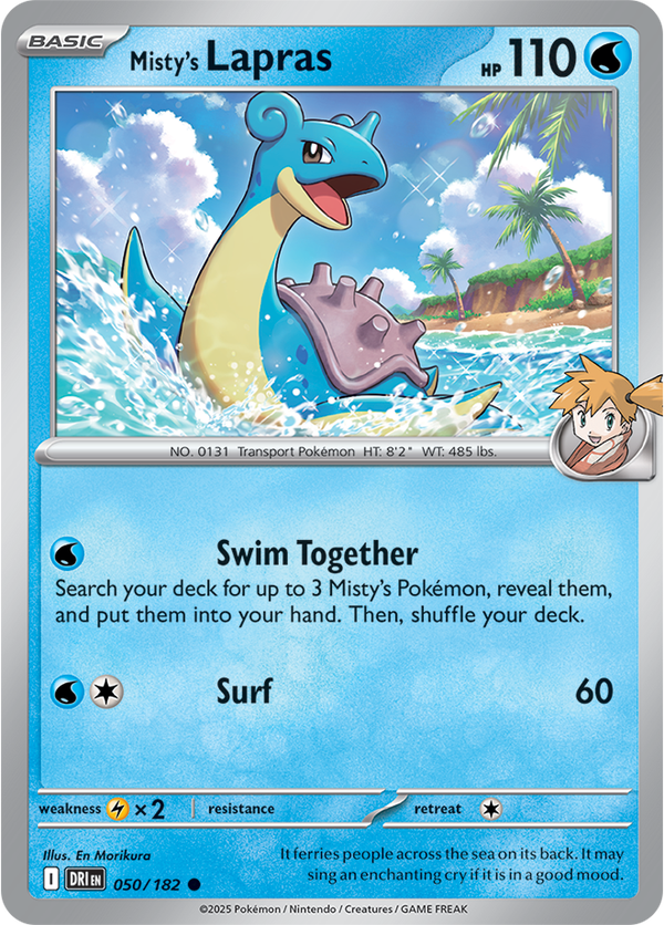 Misty’s Lapras DRI #050