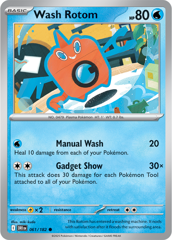 Wash Rotom DRI #061