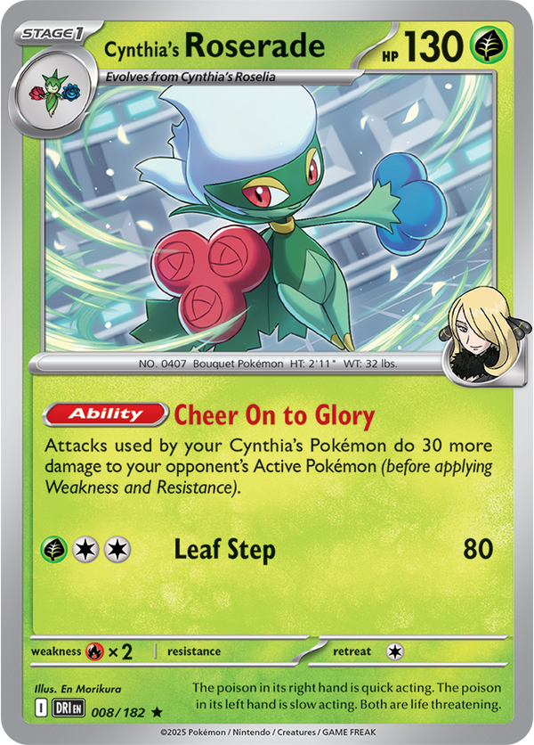 Cynthia’s Roserade DRI #008
