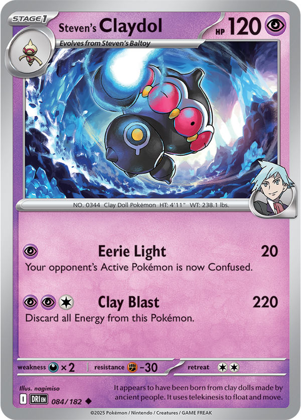 Steven’s Claydol DRI #084