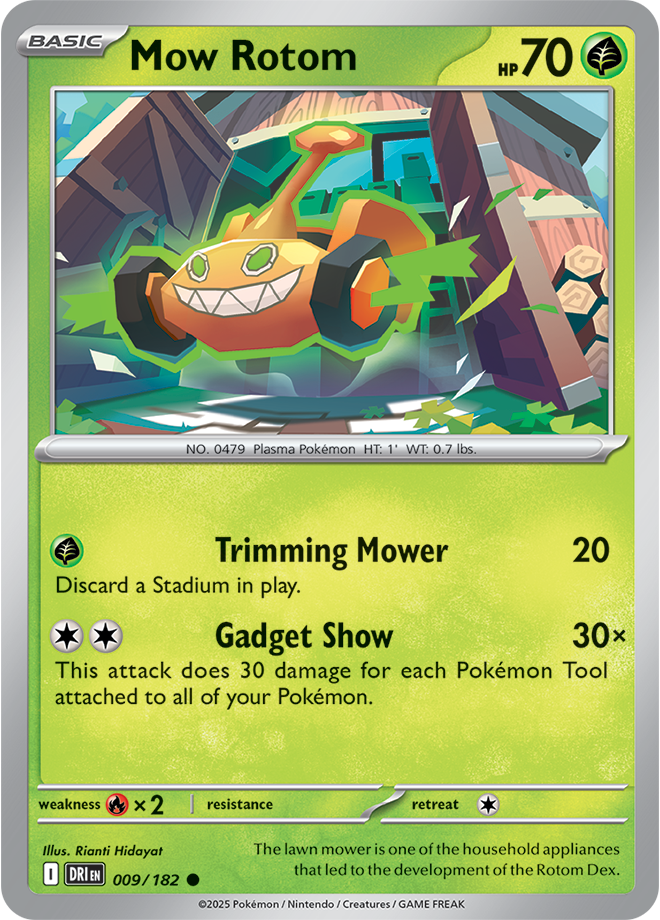 Mow Rotom DRI #009