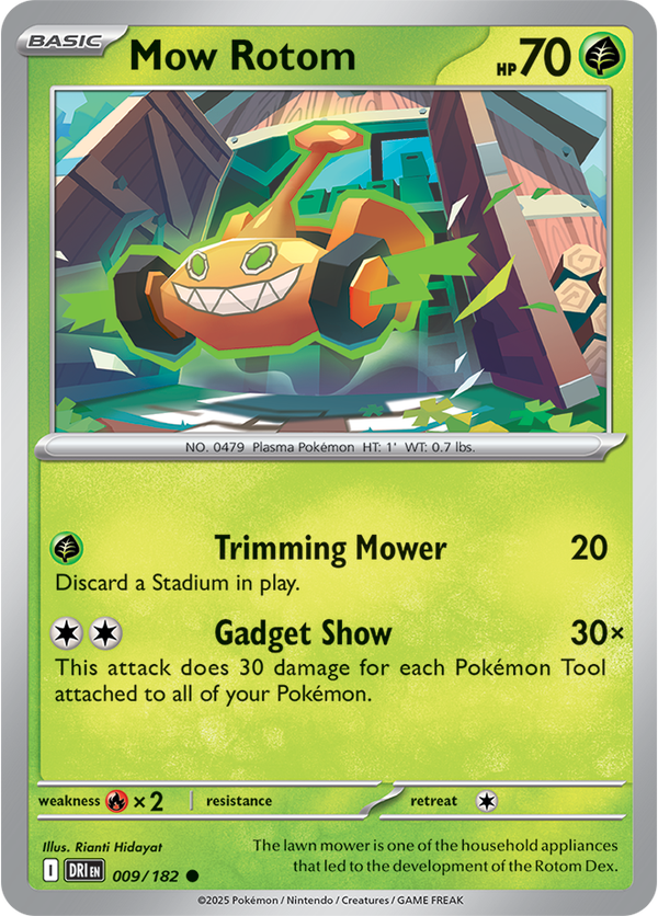 Mow Rotom DRI #009