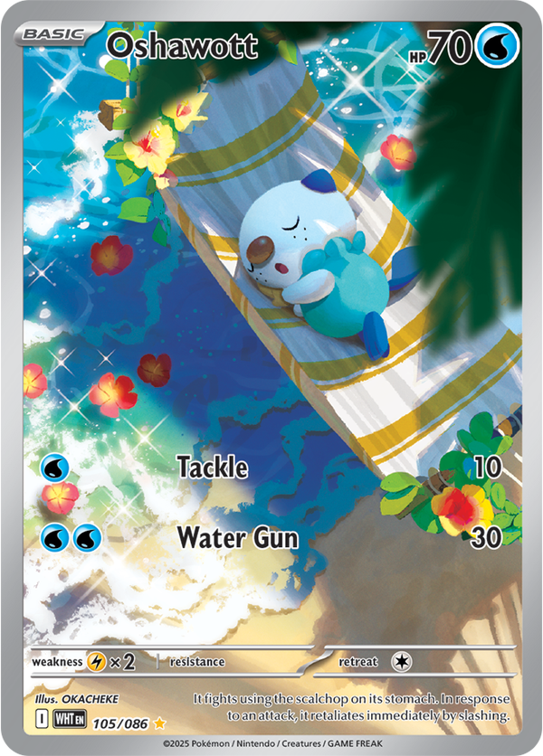 Oshawott WHT #105