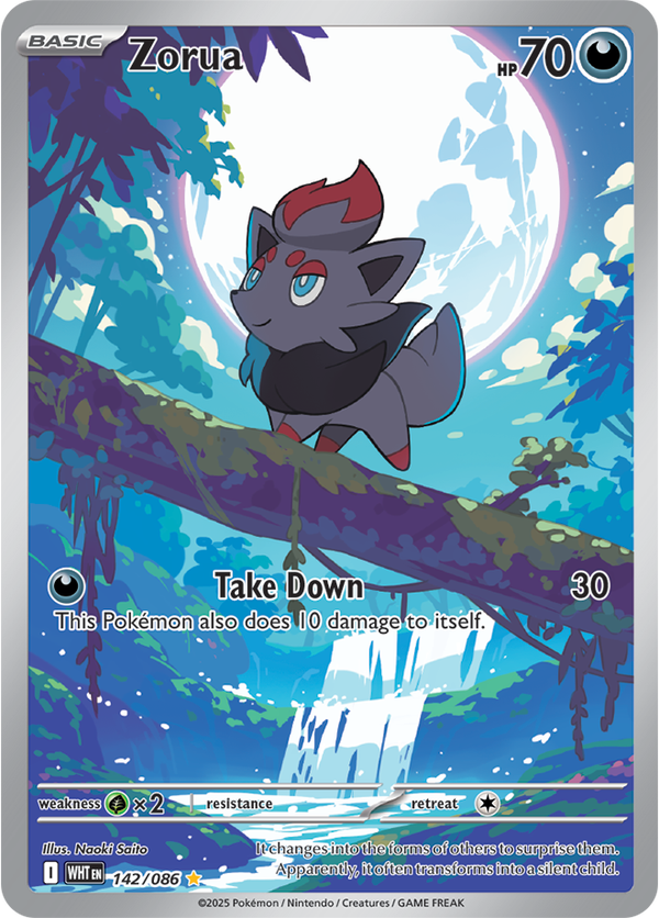 Zorua WHT #142
