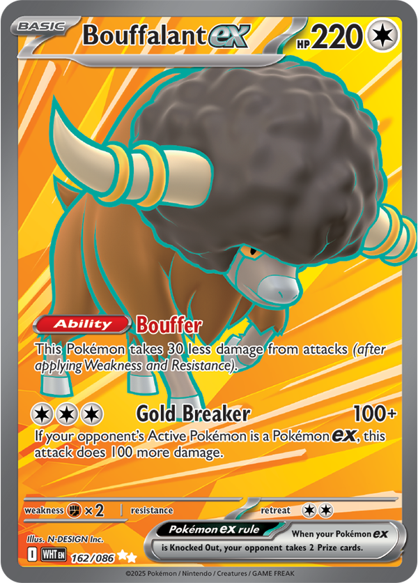 Bouffalant ex WHT #162