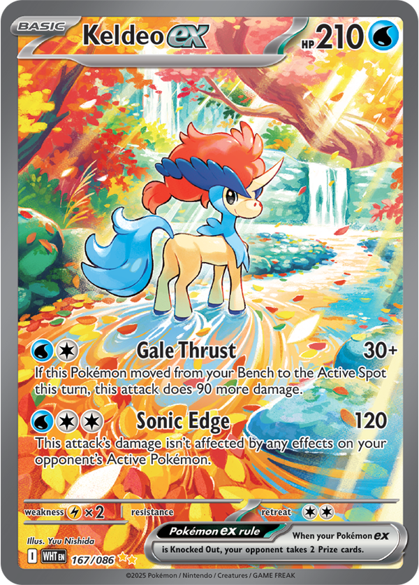 Keldeo ex WHT #167