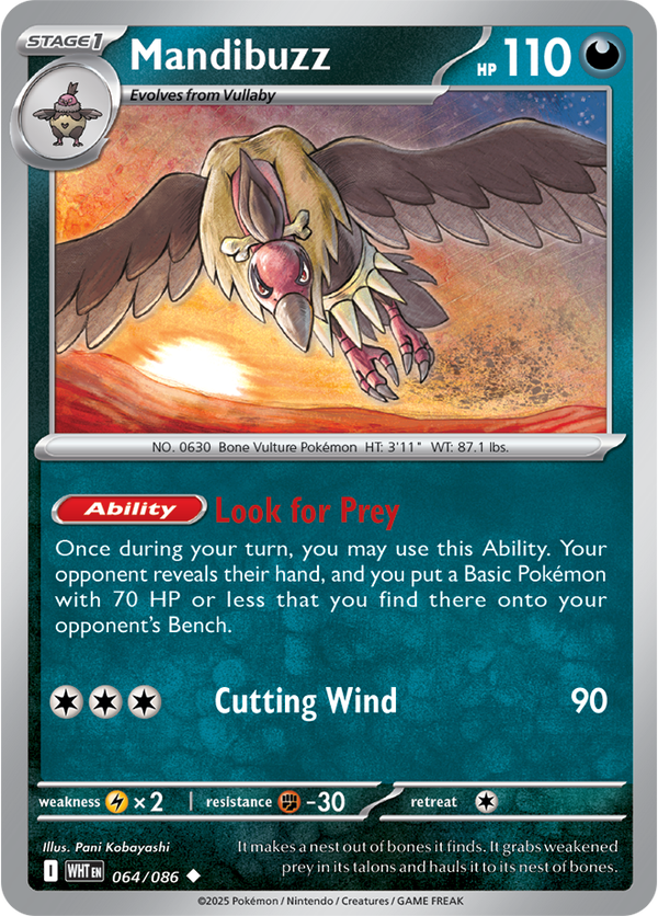 Mandibuzz WHT #064