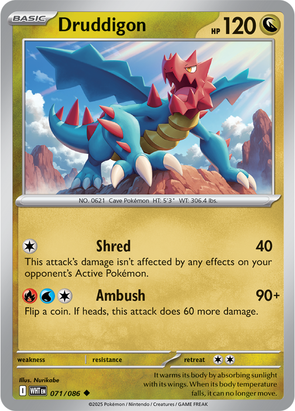 Druddigon WHT #071