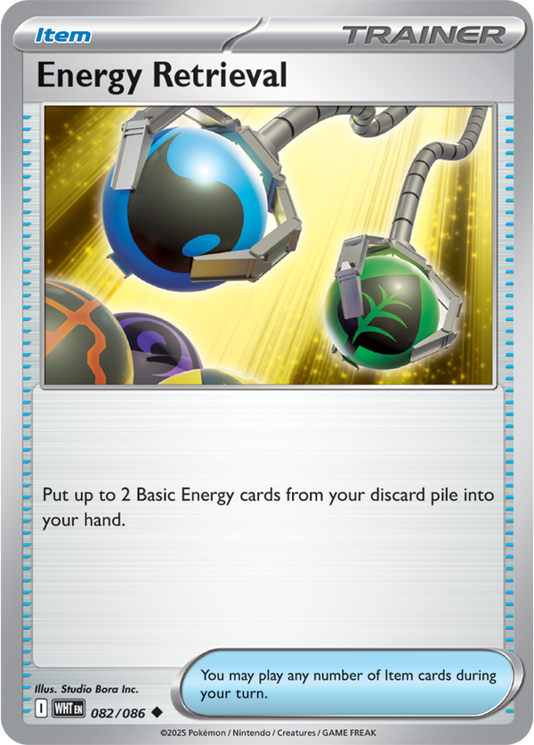 Energy Retrieval WHT #082