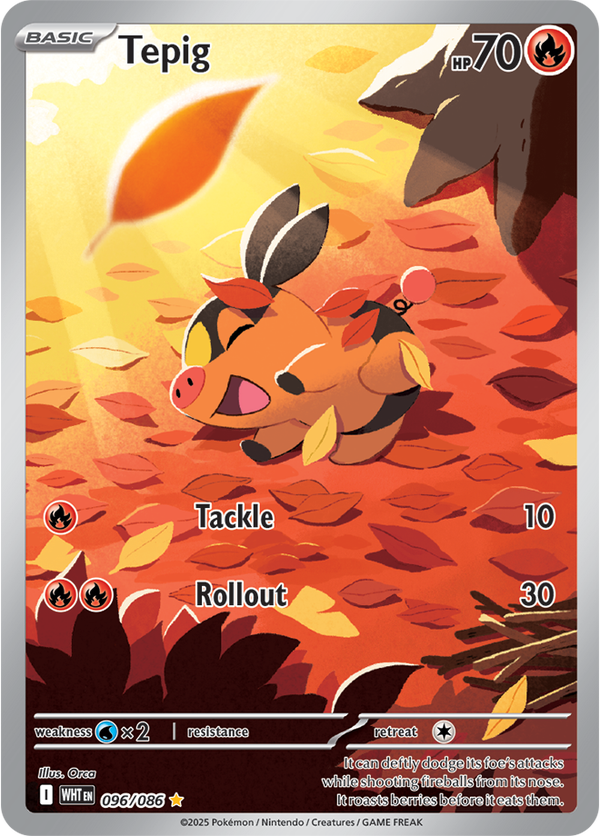 Tepig WHT #096