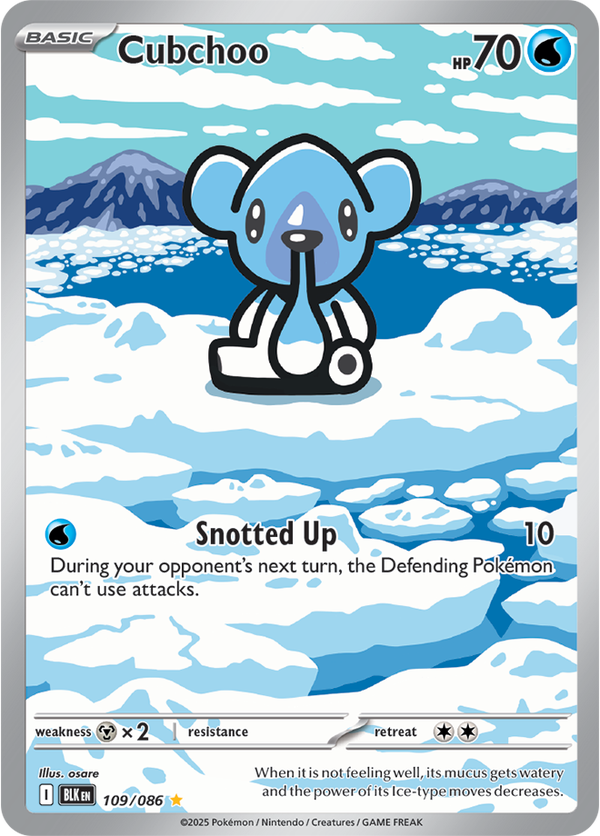 Cubchoo BLK #109